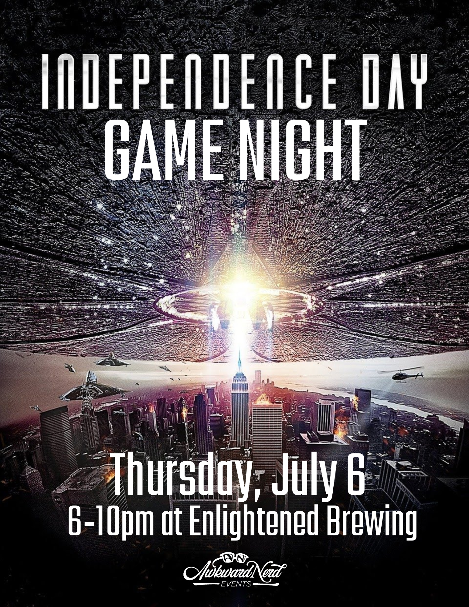 Game Night - Independence Day! – Awkward Nerd Events