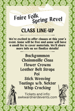 Load image into Gallery viewer, Faire Folk Spring Revel 2025
