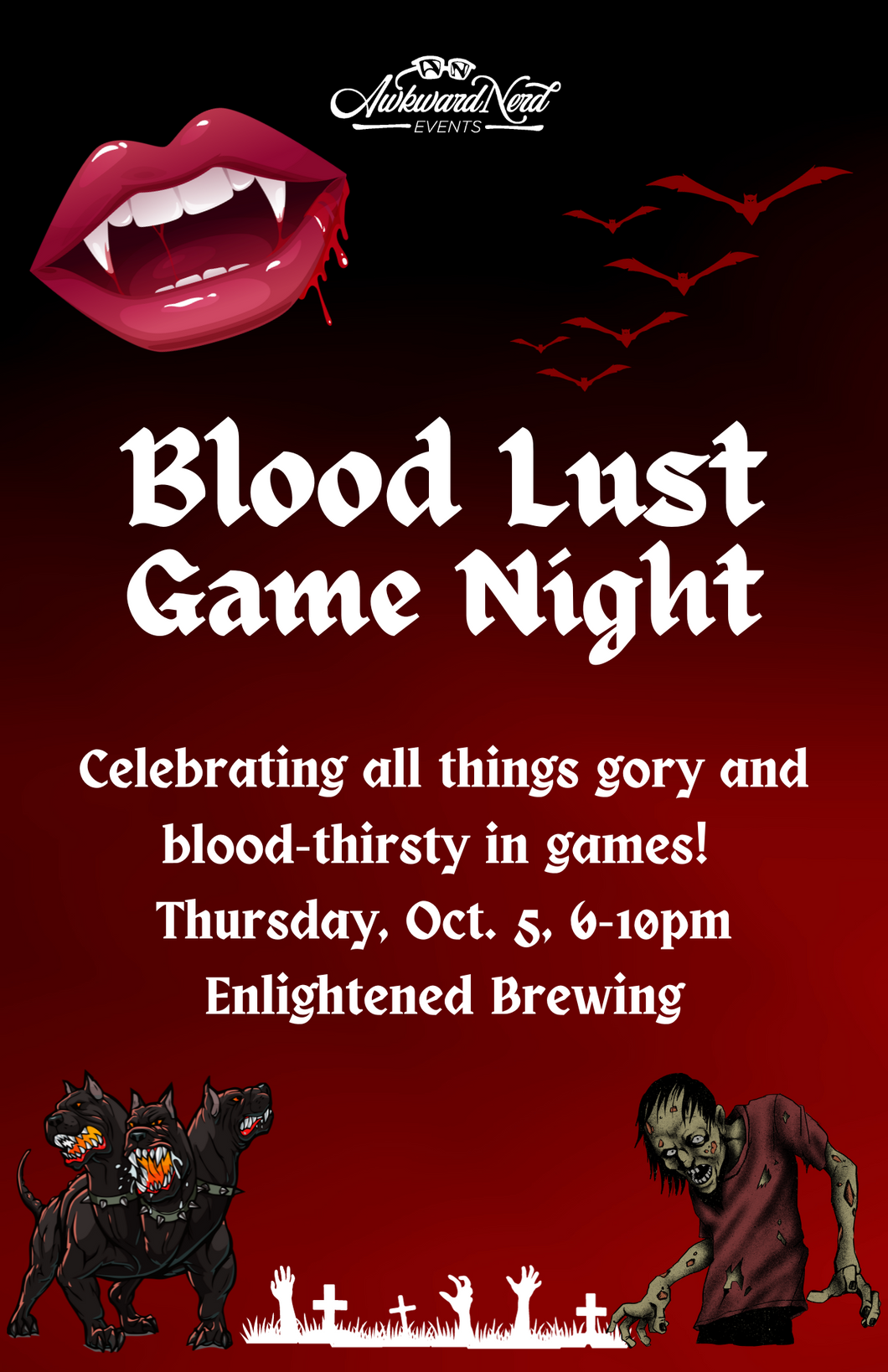 Blood Lust Game Night!